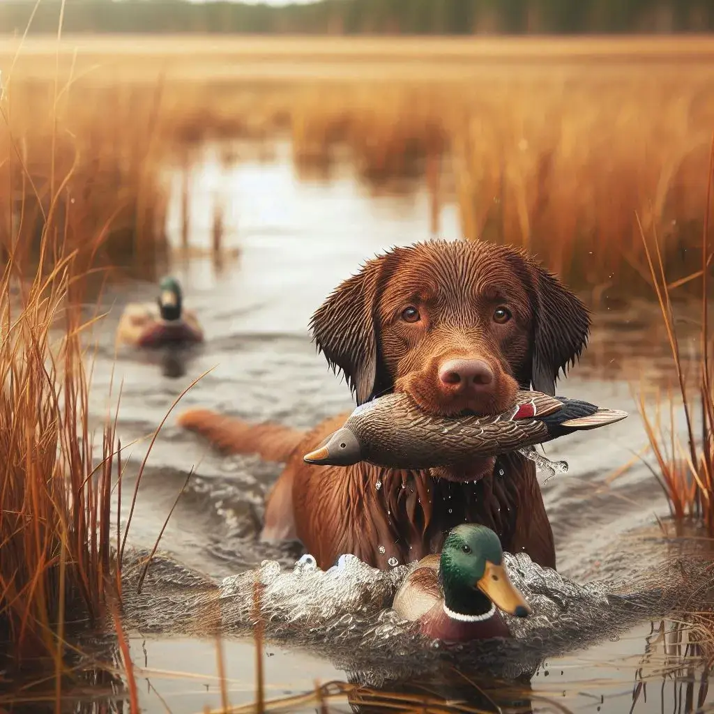  Chesapeake Bay Retriever || Dog Breeds That Are Good Swimmers