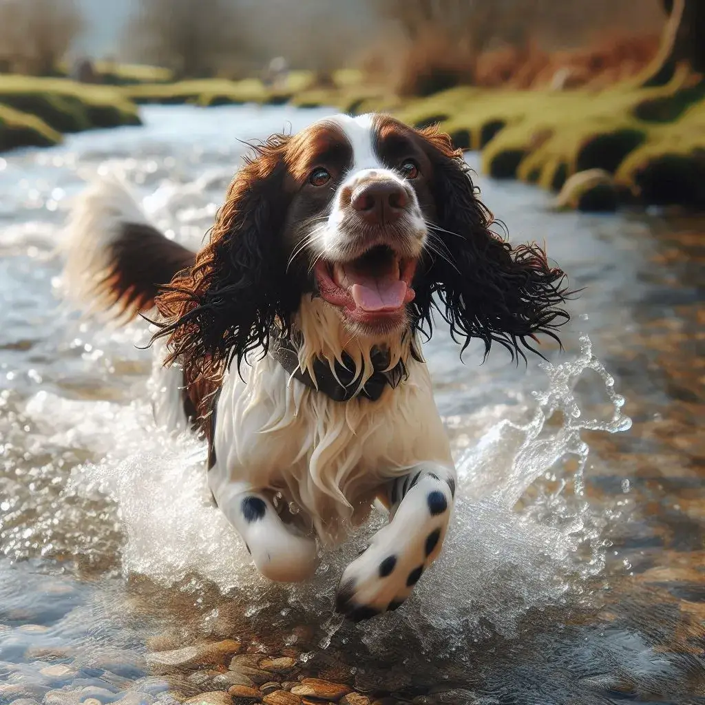  English Springer Spaniel || Dog Breeds That Are Good Swimmers