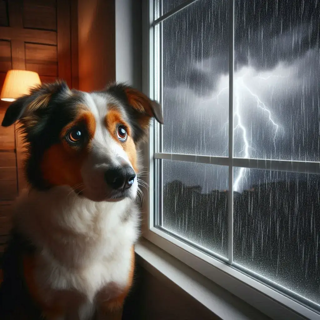 How to Keep My Dog Calm During Storms