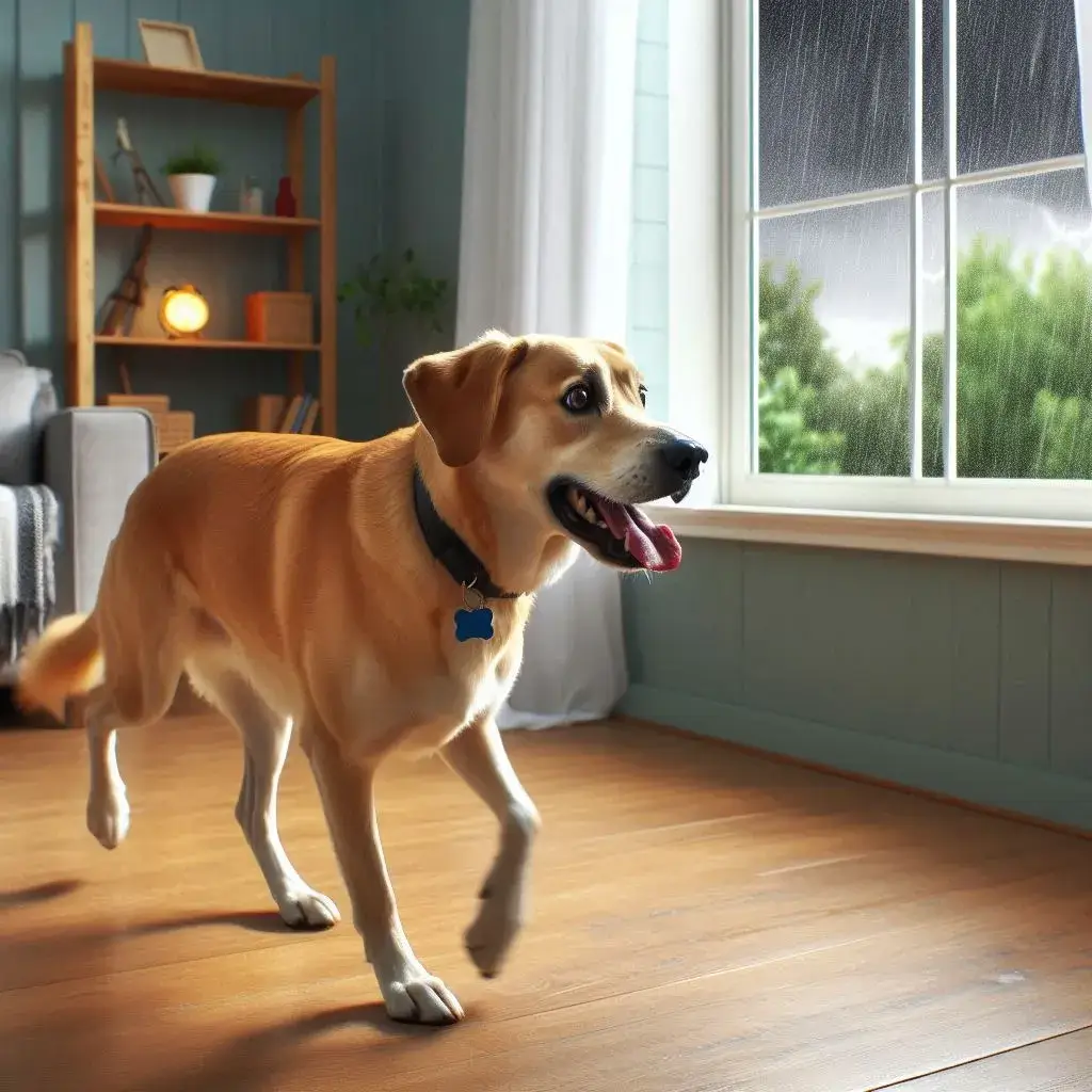 How to Keep Your Dog Calm During Storms