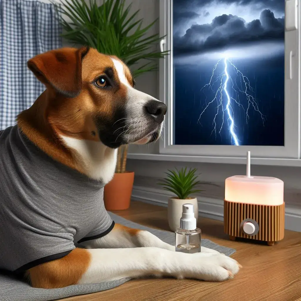 How to Keep Your Dog Calm During Storms